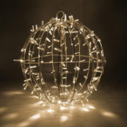 Warm White LED, Commercial Mega Sphere Light Ball, Fold Flat