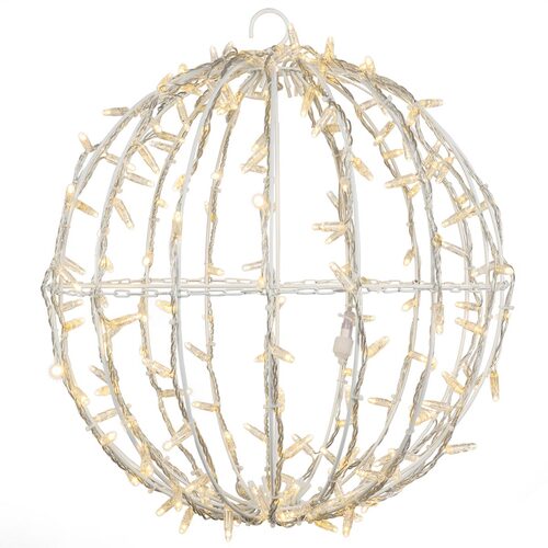 Warm White LED, Commercial Mega Sphere Light Ball, Fold Flat