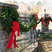 Red with Gold Trim Structural 3D Nylon Bow