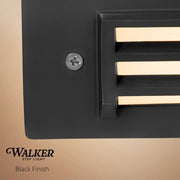 2W 240-Lumen Walker External Step Light, Black
