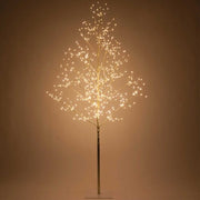 Gold Fairy Light Tree, Warm White LED