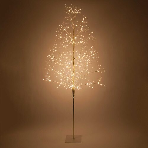 Gold Fairy Light Tree, Warm White LED