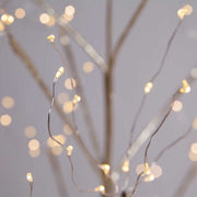 Gold Fairy Light Tree, Warm White LED