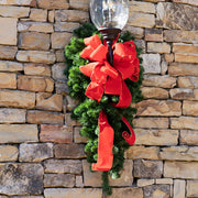Olympia Pine Prelit Commercial LED Teardrop Holiday Greenery, Warm White Lights