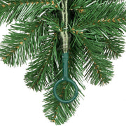 Oregon Fir Prelit Commercial LED Teardrop Holiday Greenery, Warm White Lights