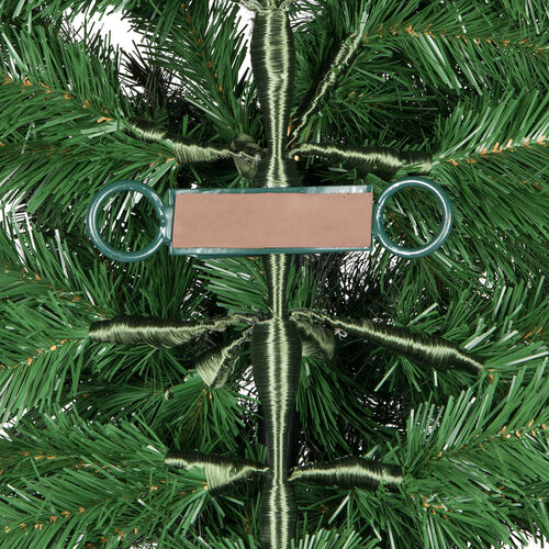 Oregon Fir Prelit Commercial LED Teardrop Holiday Greenery, Warm White Lights