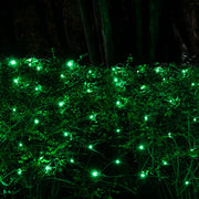 4' 6' 5mm Green SoftTwinkle 5mm LED Christmas Net Lights, 70 Lights on Green Wire