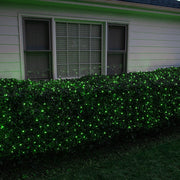 4' 6' Mini Green Mini Christmas Net Lights, 150 Lights on Green Wire