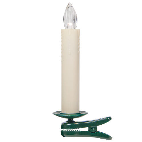 5.5" Remote Controlled LED Christmas Tree Candle Lights, Set of 10