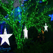 Kringle Traditions 5mm Green LED Christmas Lights, Green Wire, Balled Set