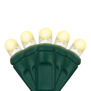 Lux360 TM D5 TM Warm White LED Christmas Lights, Green Wire