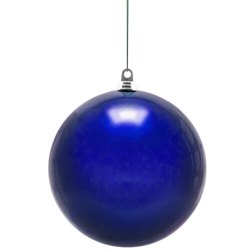 Shatterproof Blue Commercial Ornament, Candy Finish