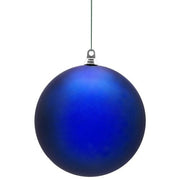 Shatterproof Blue Commercial Ornament, Matte Finish