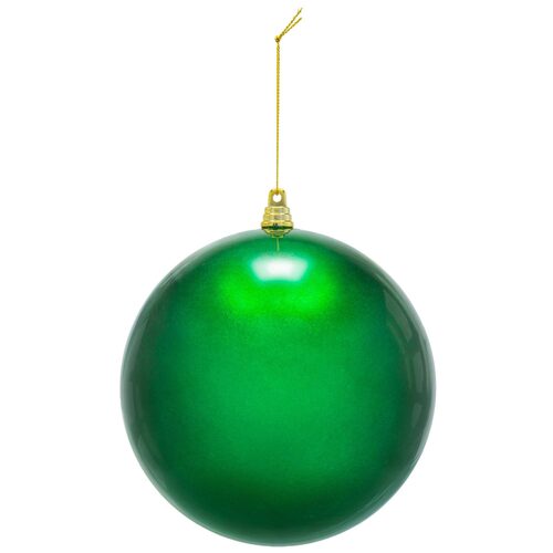 Shatterproof Green Commercial Ornament, Candy Finish