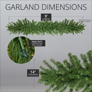 Olympia Pine Commercial Unlit Holiday Garland