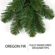 9' 14" Oregon Fir Prelit Commercial LED Holiday Garland, 100 Warm White SoftTwinkle Lights