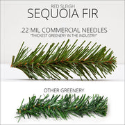 Sequoia Fir Prelit Commercial LED Holiday Garland, Warm White Lights