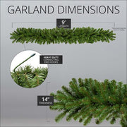 Sequoia Fir Commercial Unlit Holiday Garland