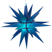 Blue LED Moravian Star