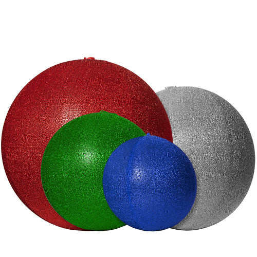 Blue Polymesh Commercial Inflatable Christmas Ornament
