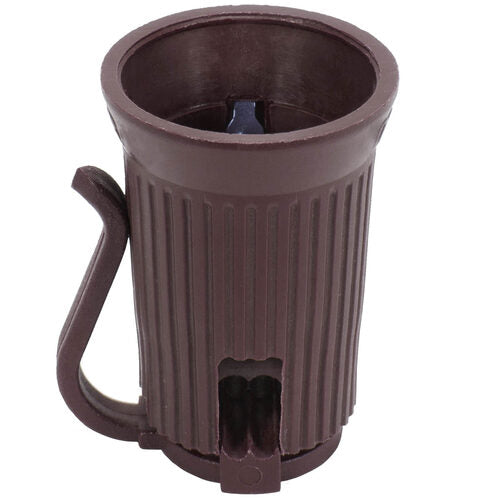 Brown C9 Socket, SPT1W