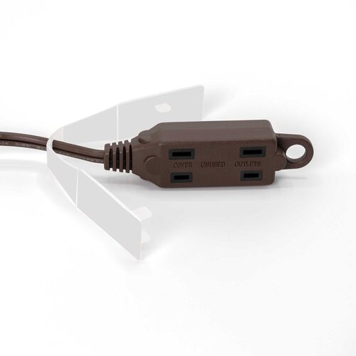 Brown Household Extension Cord