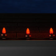 C7 Amber OptiCore Commercial LED Halloween Lights, Lights