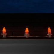 C7 Amber OptiCore Commercial LED Halloween Lights, Lights