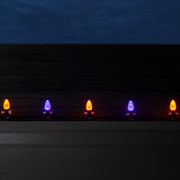 C7 Amber / Purple OptiCore Commercial LED Halloween Lights, Lights