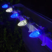 C7 Blue / Cool White OptiCore Commercial LED Christmas Lights, Lights