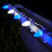 C7 Blue / Cool White Smooth OptiCore Commercial LED Christmas Lights, Lights