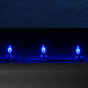 C7 Blue FlexFilament Shatterproof Vintage Commercial LED Christmas Lights, Lights