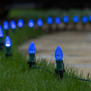 C7 Blue OptiCore Commercial LED Christmas Lights, Lights