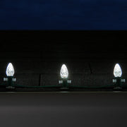 C7 Cool White OptiCore Commercial LED Christmas Lights, Lights