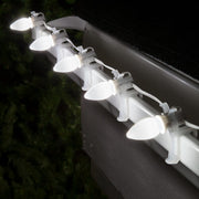 C7 Cool White Smooth OptiCore Commercial LED Christmas Lights, Lights