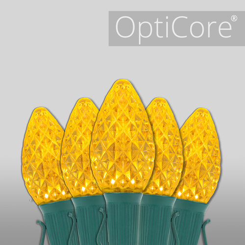 C7 Gold OptiCore Commercial LED Christmas Lights, Lights