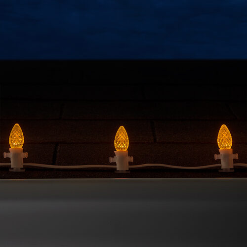 C7 Gold OptiCore Commercial LED Christmas Lights, Lights