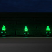 C7 Green OptiCore Commercial LED Christmas Lights, Lights