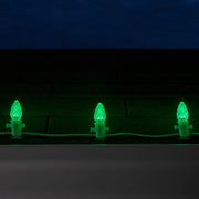 C7 Green OptiCore Commercial LED Christmas Lights, Lights