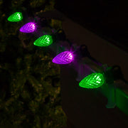 C7 Green / Purple OptiCore Commercial LED Halloween Lights, Lights