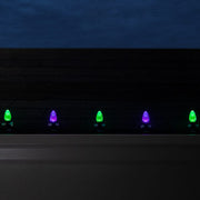 C7 Green / Purple OptiCore Commercial LED Halloween Lights, Lights