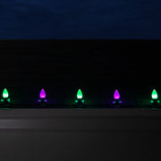 C7 Green / Purple Smooth OptiCore Commercial LED Halloween Lights, Lights