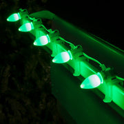C7 Green Smooth OptiCore Commercial LED Christmas Lights, Lights