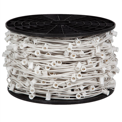 C7 Light Spool, Length, 10 Amp SPT2W White Wire
