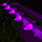 C7 Purple Smooth OptiCore Commercial LED Halloween Christmas Lights, Lights