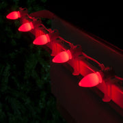 C7 Red Smooth OptiCore Commercial LED Christmas Lights, Lights