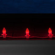 C7 Red Smooth OptiCore Commercial LED Christmas Lights, Lights