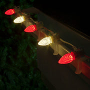 C7 Red / Warm White OptiCore Commercial LED Christmas Lights, Lights