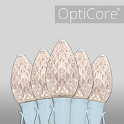 C7 Warm White OptiCore Commercial LED Christmas Lights, Lights