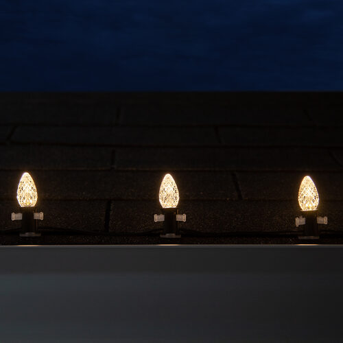 C7 Warm White OptiCore LED Bulbs, Contractor Pack